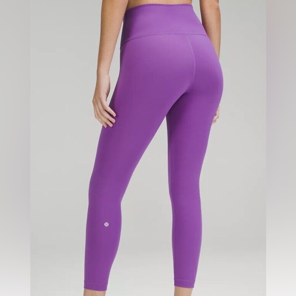 NWOT Lululemon Wunder Train HR Tight 28” Leggings in Moonlit Magenta